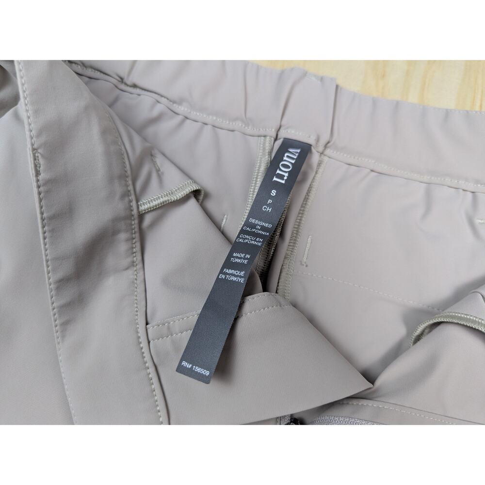 Vuori Women's Small VW4357 Technical Stretch Trouser Pants Straight Leg Taupe - Picture 5 of 9